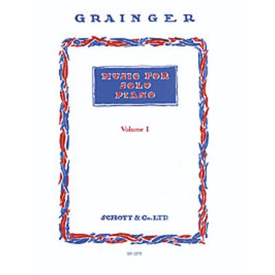 SW1031 パーシー・グレインジャー ピアノのための音楽 第1巻 ／ ショット・ミュージック