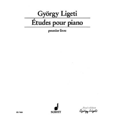 SW1063 ジェルジ・リゲティ ピアノのための練習曲 第1巻 ／ ショット・ミュージック