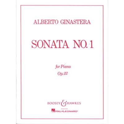 ヒナステラ : ピアノ･ソナタ 第1番 Op.22 ／ ブージー＆ホークス社