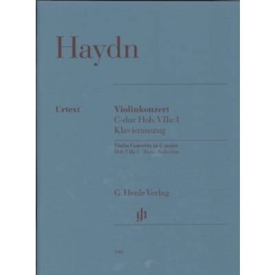 GYS00005306 ハイドン : バイオリン協奏曲 第1番 ハ長調 Hob．V2a／1／原典版 ／ ヘンレ社（ヤマハ）