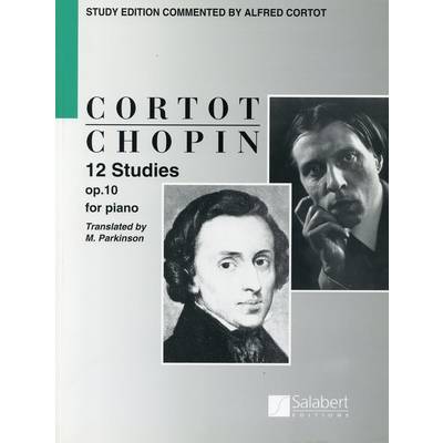 GYP00072022 ショパン : 練習曲集 Op.10/コルトー編(英語版) ／ サラベール社