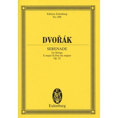 GYA00073109 ドヴォルジャーク : 弦楽セレナーデ ホ長調 Op.22 ／ オイレンブルグ社