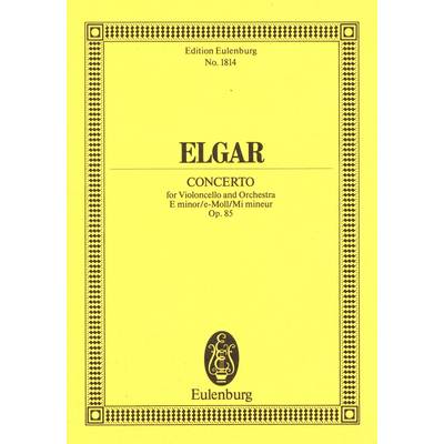 GYA00073793 エルガー : チェロ協奏曲 ホ短調 Op.85 ／ オイレンブルグ社