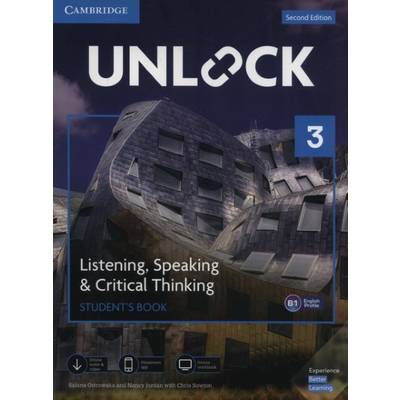 Unlock 2nd Edition Listening Speaking & Critical Thinking Level 3 Student’s Book Mob App and Online ／ ケンブリッジ大学出版(JPT)