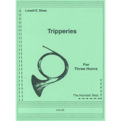 IEHR241 輸入 トリッパリーズ・Vol.1（ローウェル・ショー） （ホルン三重奏）【TripperiesVolume1】 ／ ミュージックエイト