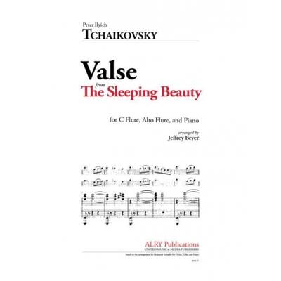 IEFL2034 輸入 ワルツ「眠れる森の美女」より（チャイコフスキー）（フルート二重奏+ピアノ）【Valse from ／ ミュージックエイト