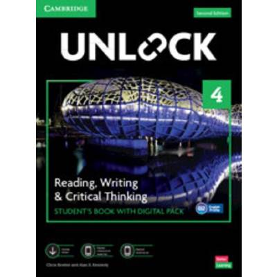 Unlock 2/E Reading Writing & Critical Thinking Level 4 Student’s Book with Digital Pack ／ ケンブリッジ大学出版(JPT)