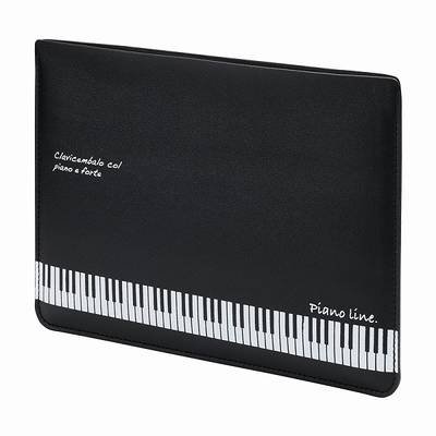 Piano line レザー調タブレットスリーブケース(鍵盤) ／ 甲南