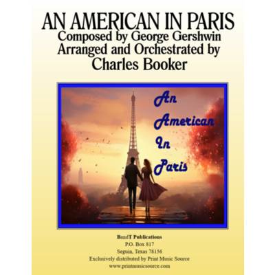 UP1245 《吹奏楽譜》パリのアメリカ人（American in Paris）【輸入】 ／ ロケットミュージック