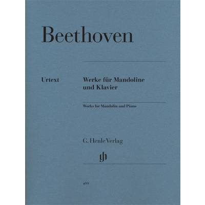 GTC427 ベートヴェン／マンドリンとピアノのための作品集《輸入マンドリン楽譜》 ／ ロケットミュージック