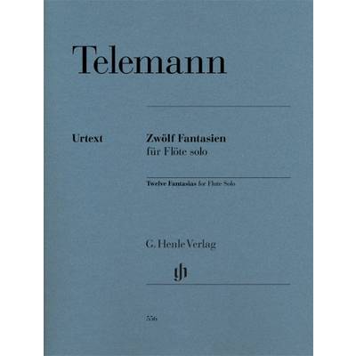 WL1651 テレマン／無伴奏フルートのための12のファンタジア TWV 40:2−13《輸入フルート楽譜》 ／ ロケットミュージック