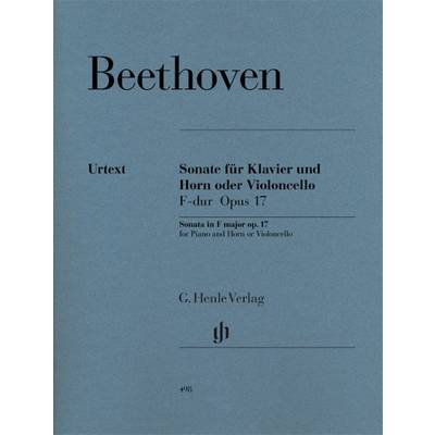 BL983 ベートヴェン／ホルン（またはチェロ）・ソナタ ヘ長調 作品17《輸入ホルン楽譜》 ／ ロケットミュージック