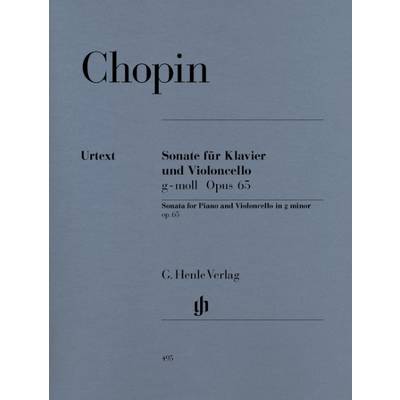 CES453 ショパン／チェロ・ソナタ ト短調 作品65《輸入チェロ楽譜》 ／ ロケットミュージック