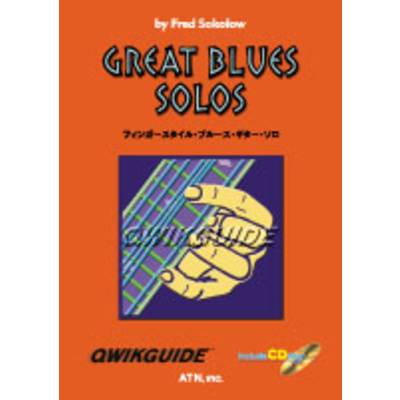 クイックガイド・シリーズ フィンガースタイル・ブルース・ギター・ソロ CD付 ／ エー・ティー・エヌ