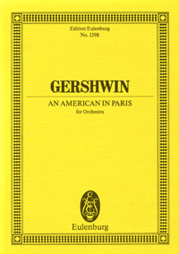 楽譜 SW2022 ジョージ・ガーシュウィン パリのアメリカ人 ／ ショット・ミュージック