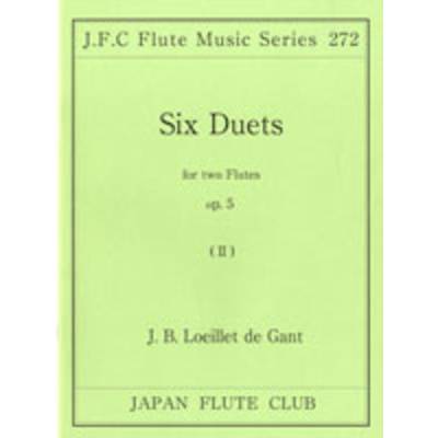 フルートクラブ名曲シリーズ272 ルイエ作曲 6つの二重奏曲Op．5（2）第1版 ／ 日本フルートクラブ出版