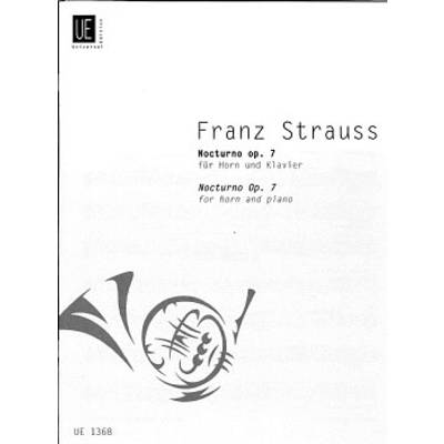 シュトラウス F. : ノクターン Op.7 ／ ウニヴァザール社