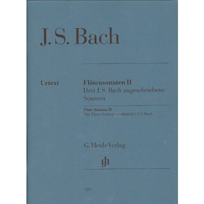 バッハ J. S. : フルート･ソナタ集 第2巻/原典版 : BWV 1033 1031 1020 ／ ヘンレ社（ヤマハ）