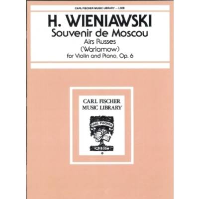 GYS00072770 ウィニアウスキ : モスクワの思い出 Op.6 ／ カール･フィッシャー社