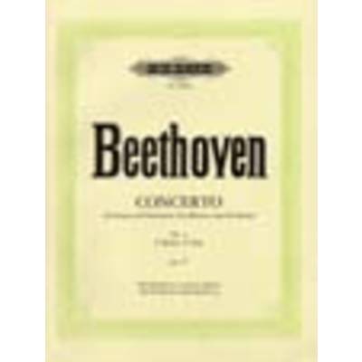 GYP00072003 ベートーヴェン : ピアノ協奏曲 第1番 ハ長調 Op.15/原典版 ／ ペータース社