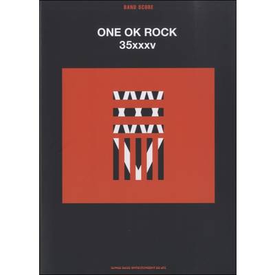 バンド・スコア ONE OK ROCK「35xxxv」 ／ シンコーミュージックエンタテイメント