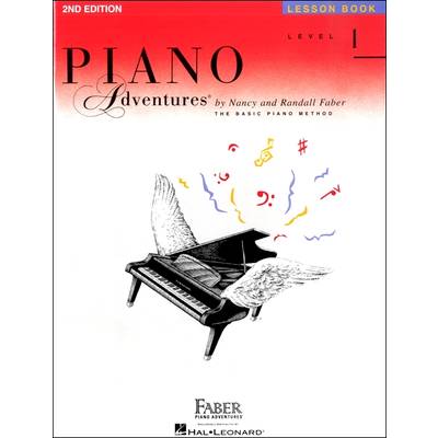 輸入 ピアノ・アドベンチャー レベル1 Lesson Book 2nd ED ／ 全音楽譜出版社