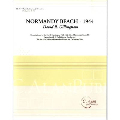 輸入 Normandy Beach 1944／ノルマンディ・ビーチ（打楽器6重奏） ／ ウィンズスコア