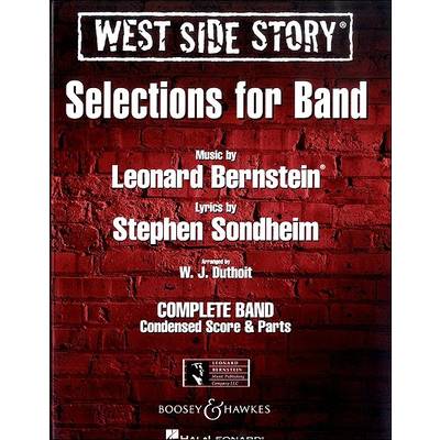 輸入 West Side Story−Selections FOR band／ウエストサイドモノガタリ−バンドノタメノセレクション ［参 ／  ウィンズスコア