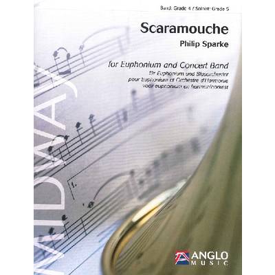 輸入Scaramouche(for Euphonium and Concert Band)／スカラムーシュ（ユーフォニアムと吹奏楽のための） ／ ウィンズスコア