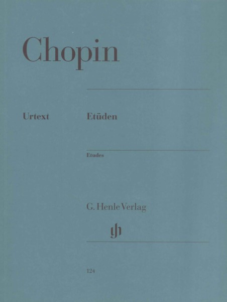 楽譜 （124）ショパン エチュード （原典版／ヘンレ社）FREDERIC CHOPIN Etudes Ewald Zimmermann (Editor) Herm ／ ヘンレー