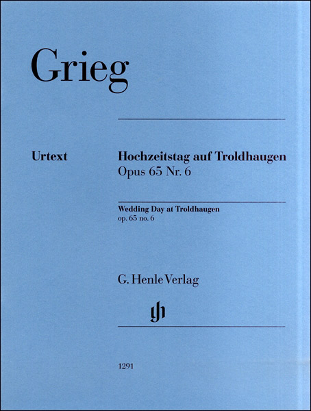楽譜 （1291）グリーグ トロルハウゲンの婚礼の日OP.65/6 （原典版／ヘンレ社） ／ ヘンレー