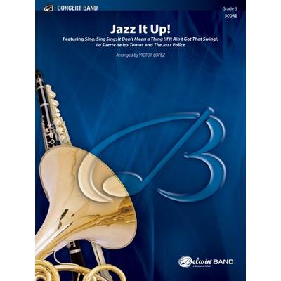 MUPS3173 輸入 ジャズ・イット・アップ！（スコアのみ）【Jazz It Up！】 ／ ミュージックエイト