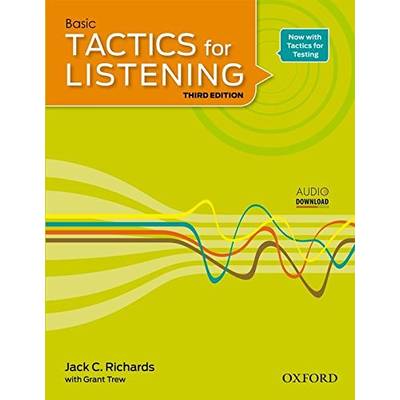 Tactics for Listening 3rd Edition Basic Student Book ／ オックスフォード大学出版局(JPT)