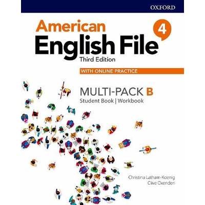 American English File 3rd Edition Level 4 Student Book/Workbook Multi-Pack B with Online Practice【 ／ オックスフォード大学出版局(JPT)