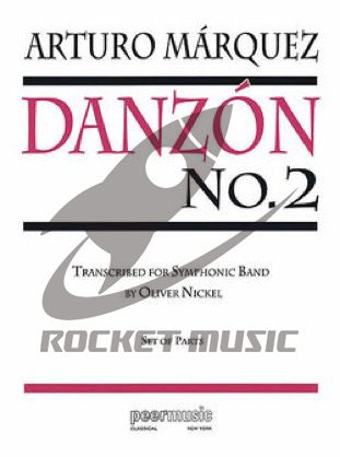 UN8108 輸入 ダンソン第2番（ダンソン・ヌメロ・ドス）《輸入吹奏楽譜》 ／ ロケットミュージック | 島村楽器 楽譜便