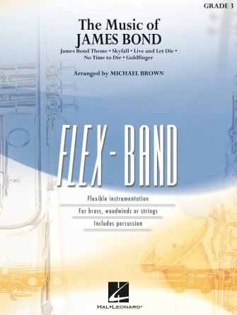 UFB129 輸入 「ジェームズ・ボンド」メドレー（007のテーマ他全5曲）【フレックスバンド】《輸入吹奏楽譜》 ／ ロケットミュージック