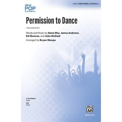 CRP322 輸入 Permission to Dancer （BTS）（SAB: 混声三部合唱アカペラ） ／ ロケットミュージック