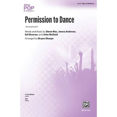 CRP323 輸入 Permission to Dancer （BTS）（SSA: 女声三部合唱アカペラ） ／ ロケットミュージック
