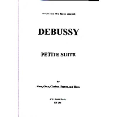 ドビュッシー、クロード／Debussy Achille Claude PETITE SUITE (Fl.Ob.Cl.Hn.Fg) (ARR. HIROAKI KANDA) ／ 村松楽器販売