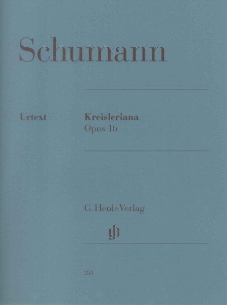 楽譜 （253）シューマン クライスレリアーナ （原典版／ヘンレ社）ROBERT SCHUMANN Kreisleriana op. 16 Ernst H ／ ヘンレー