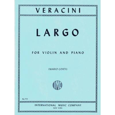 MSOVN252 輸入 ラルゴ（フランチェスコ・マリア・ヴェラチーニ）（ヴァイオリン+ピアノ）【Largo】 ／ ミュージックエイト