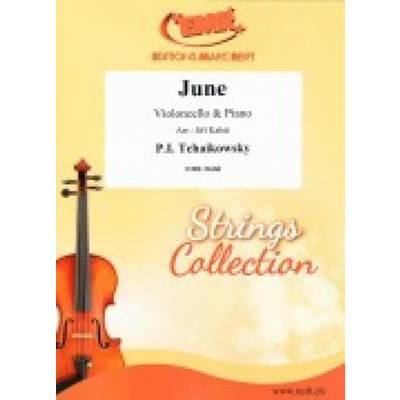 MSOCH1833 輸入 6月舟歌（チャイコフスキー）（チェロ+ピアノ）【June】 ／ ミュージックエイト