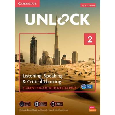 Unlock 2/E Listening Speaking & Critical Thinking Level 2 Student’s Book with Digital Pack ／ ケンブリッジ大学出版(JPT)