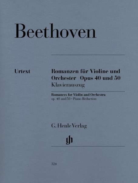 VNS902 ベートヴェン／ロマンス作品40、作品50 （ピアノスコア）《輸入ヴァイオリン楽譜》 ／ ロケットミュージック