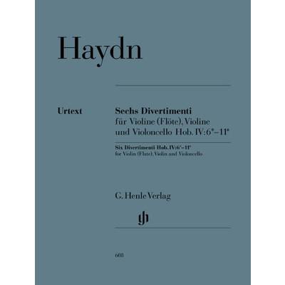 SEB123 ハイドン／6つのディヴェルティメント《輸入三重奏楽譜》 ／ ロケットミュージック