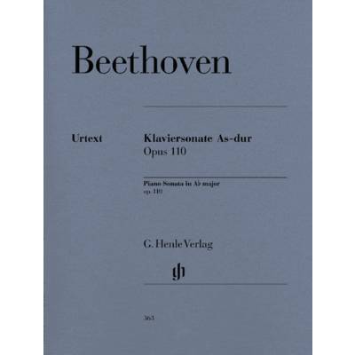 （363）ベートーヴェン・ピアノソナタ第31番 Op．110 ／ ヘンレー
